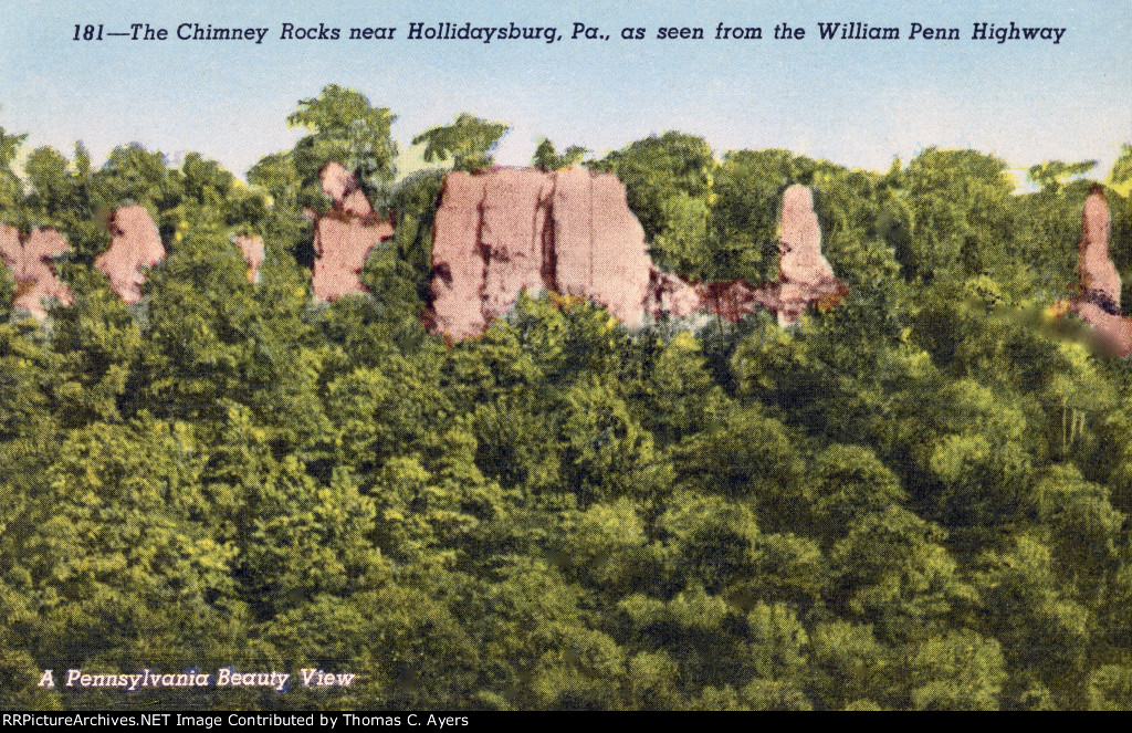"Chimney Rocks," c. 1946